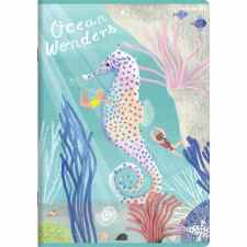 TOP-2000 Ocean wonders Zeszyt w kratkę A5 16 kartek