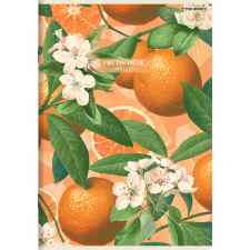 TOP-2000 Summer Harvest Club Zeszyt w kratkę A4 z marginesem 60 kartek