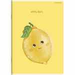 TOP-2000 Happy fruits Zeszyt w kratkę A5 z marginesem 16 kartek