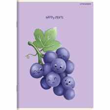 TOP-2000 Happy fruits Zeszyt w kratkę A6 32 kartki