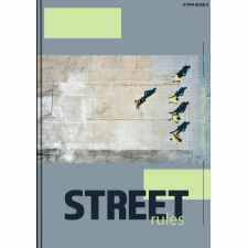 TOP-2000 Poster Brulion w kratkę A5 z marginesem 96 kartek