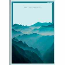 TOP-2000 Megamix Brulion w linię A5 z marginesem 96 kartek