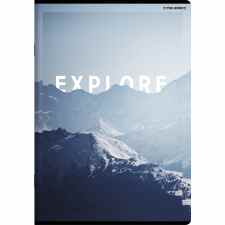 TOP-2000 Basic Zeszyt w kratkę A4 z marginesem 96 kartek