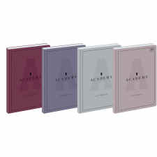 INTERDRUK Academy Brulion w kratkę A5 z marginesem 96 kartek