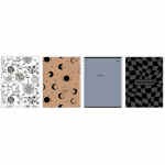 INTERDRUK Brulion w kratkę A4 z marginesem 288 kartek