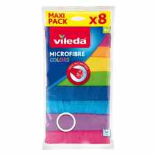 VILEDA Microfibre Colors Ściereczki z mikrofibry 8szt.