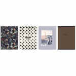 INTERDRUK Brulion w kratkę B5 z marginesem 96 kartek