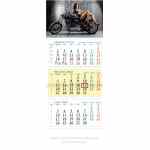 LUCRUM Motor Kalendarz trójdzielny na rok 2025