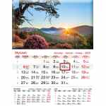 LUCRUM Panorama Kalendarz jednodzielny na rok 2025