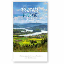 LUCRUM Pejzaże polskie Kalendarz reklamowy na rok 2025
