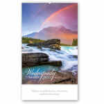 LUCRUM Wodospady świata Kalendarz reklamowy na rok 2025