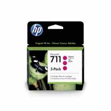 HP Tusz 711 różowy Magenta 3 szt. CZ135A