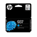 HP Tusz 937 niebieski Cyan 4S6W2NE
