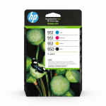 HP Zestaw tuszy: Tusz 950 czarny Black + CMY 951 6ZC65AE