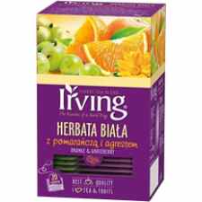 IRVING Herbata biała z pomarańczą i agrestem 20 kopertek