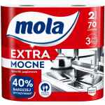 MOLA Extra mocna Ręczniki papierowe 2 rolki