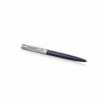 WATERMAN Allure Deluxe Metal & Blue Lacquer Długopis srebrny niebieski z grawerowaną nasadką