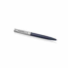 WATERMAN Allure Deluxe Metal & Blue Lacquer Długopis srebrny niebieski z grawerowaną nasadką