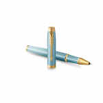 PARKER IM Writing Rituals Pióro kulkowe turkusowo-zielone z końcówką fine