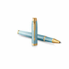 PARKER IM Writing Rituals Pióro kulkowe turkusowo-zielone z końcówką fine