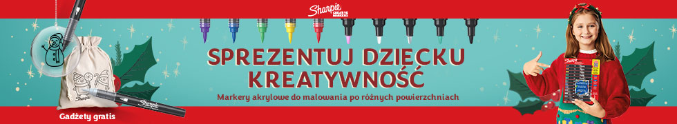 SHARPIE Gratis do zakupu!