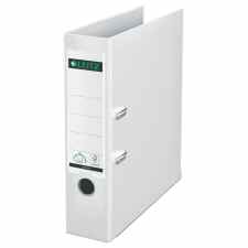 LEITZ Segregator 180° z mechanizmem dźwigniowym A4 biały