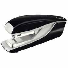 LEITZ FC (Flat Clinch) New NeXXt Zszywacz średni metalowy do 10 kartek czarny + PROMOCJA