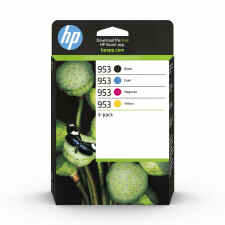 HP Zestaw tuszy: Tusz 953 czarny Black + CMY 953 6ZC69AE