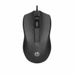 HP Wired Mouse 100 mysz przewodowa czarna